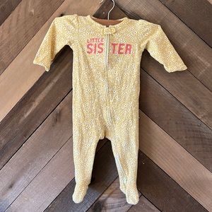 Carters little sister onesie 6-9m GREAT CONDITION